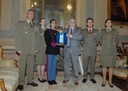Delegazione Accademia militare dal sindaco