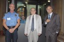 Sindaco e procuratore con il personale di vigilanza
