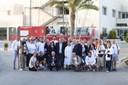 foto di gruppo con assessore Prampolini al Caritas Baby Hospital di Betlemme.JPG