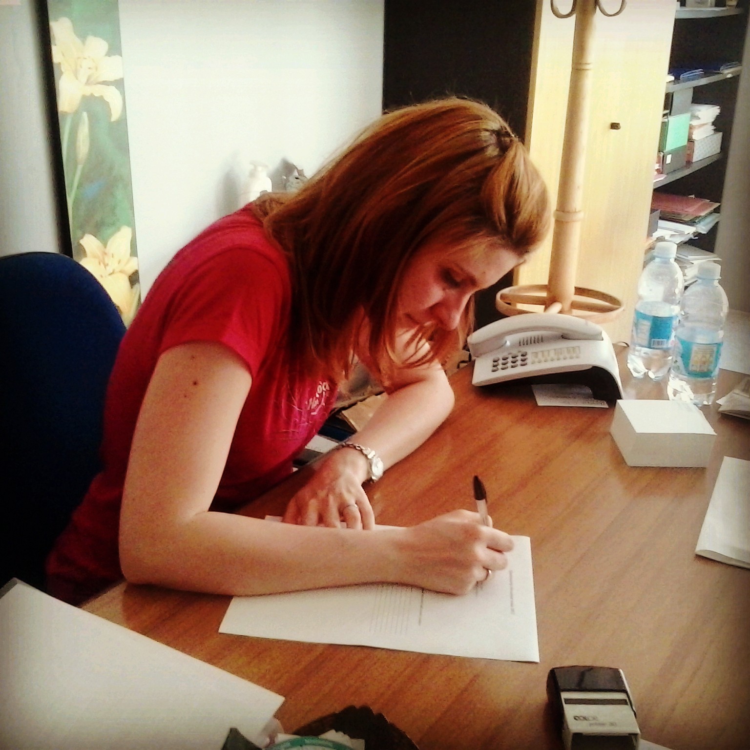 Eleonora Pettinà al Consultorio di Carpi