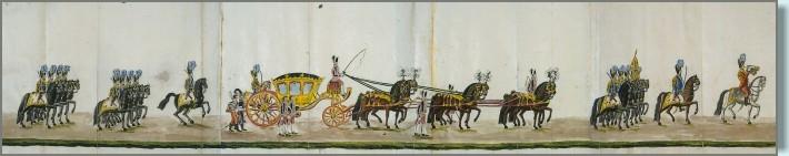 Battesimo di Francesco V. Cronaca Sossaj, 1819. Archivio Storico del Comune di Modena