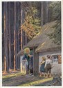 Hänsel e Gretel davanti alla casetta di pane, 1939