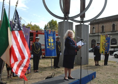 Il console generale Usa, Sarah Morrison