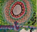 Una delle opere della mostra "Colori ed emozioni"