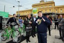 Inaugurazione del servizio di bike sharing