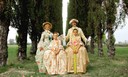 Villa Sorra, rappresentazione in costume del '700