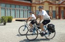 Operatori Pm in bici ai Giardini Ducali