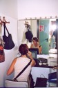 Cristina Donà in uno dei vecchi camerini del Centro Musica