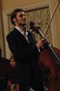 il violoncellista Alberto casadei