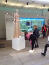 L'abito Blumarine in mostra nello stand "Modena, dove tutto diventa arte"