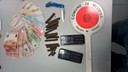 Droga e contante sequestrati da PM 9.10.2015