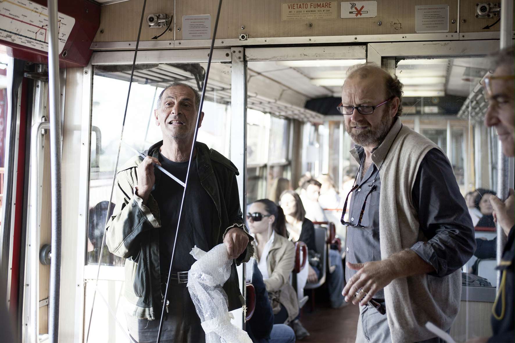 Gianfranco Pannone sul set de Il vulcano.jpg