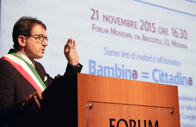 Cittadinanze, il sindaco Gian Carlo Muzzarelli