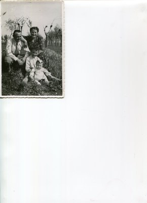 Anna con la famiglia
