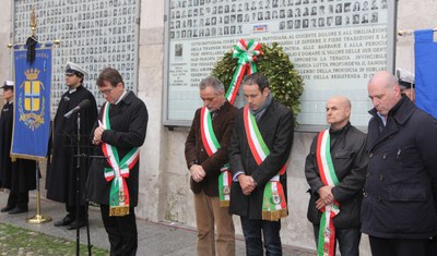 14 novembre, presidio al Sacrario dei Caduti - 1