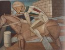 Carlo Carrà, Il cavaliere dello spirito occidentale, 1917 .jpg