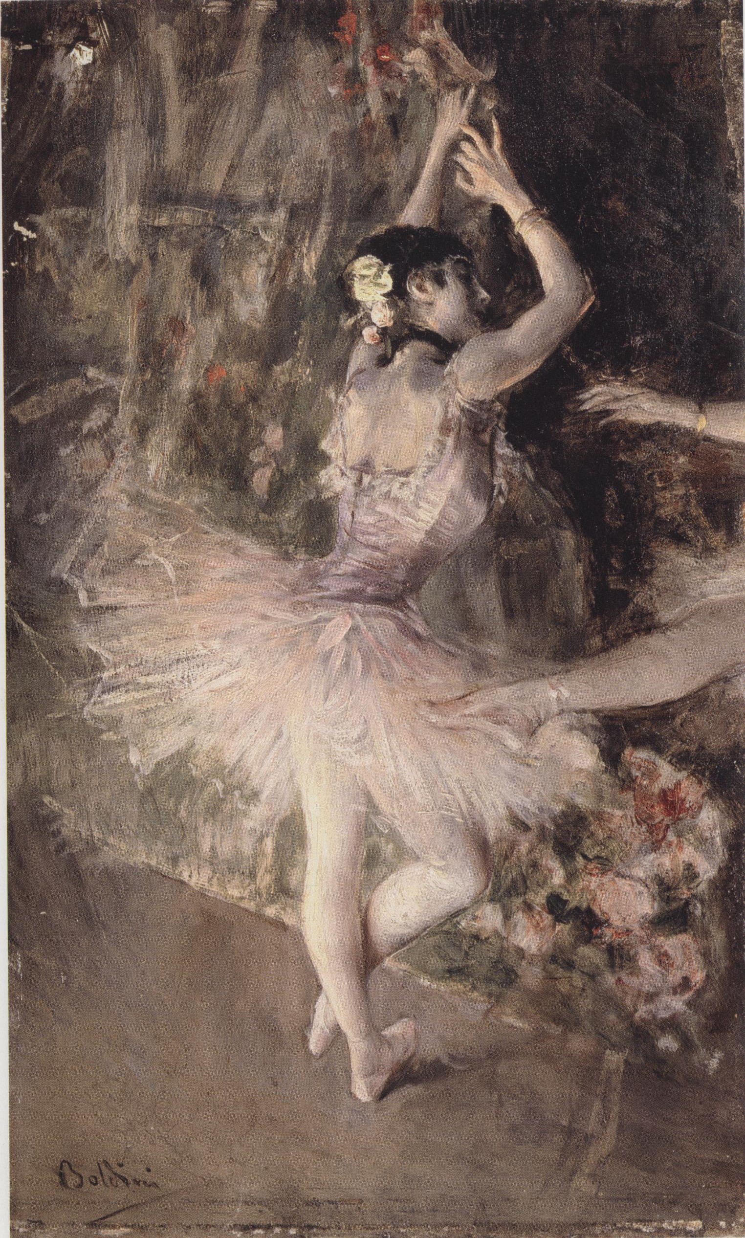 Giovanni Boldini, Alla scuola di ballo, 1880
