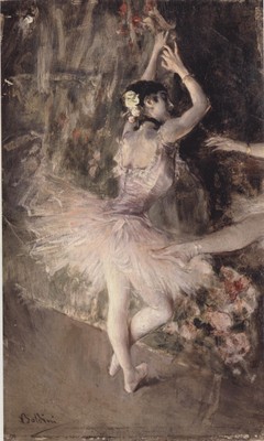Giovanni Boldini, Alla scuola di ballo, 1880