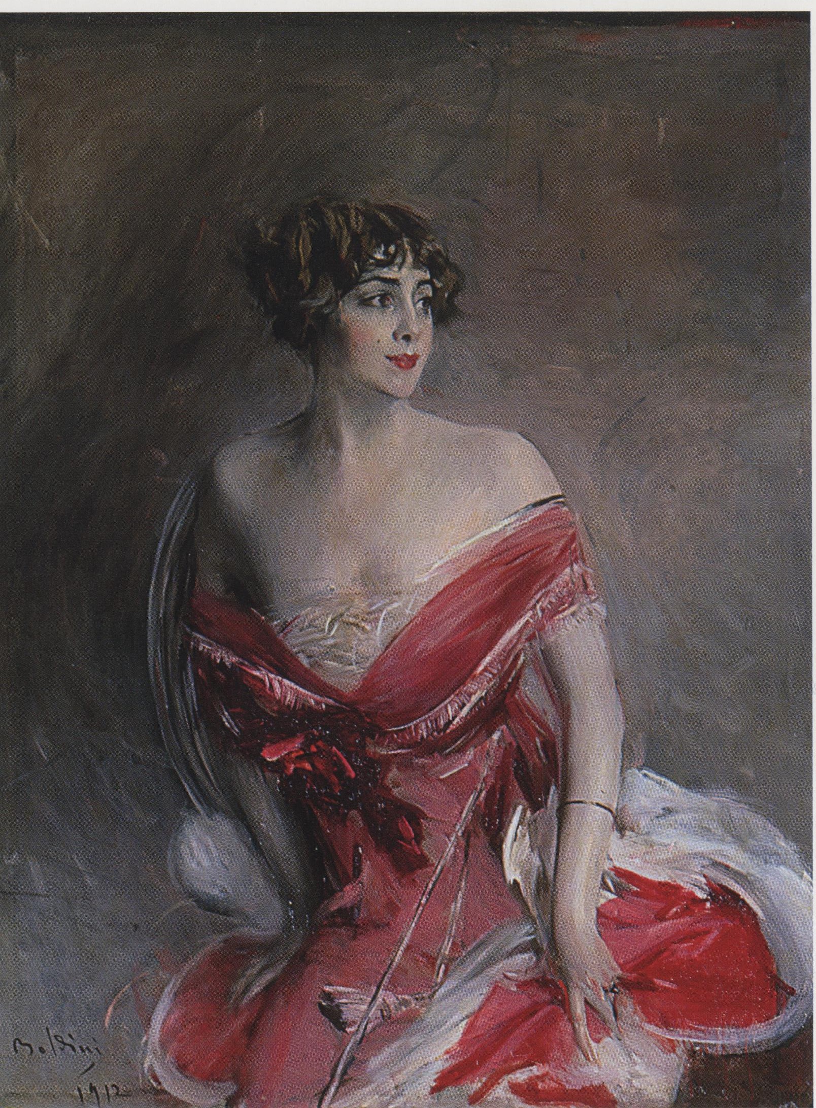 Giovanni Boldini, La dame de Biarritz, 1912