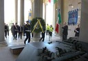 deposizione corona al Famedio di San Cataldo 220415