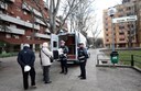 Il nuovo ufficio mobile della Municipale (in piazza Guido Rossa)