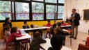 Cavazza legge ai bimbi delle Collodi