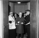 il sindaco Triva inaugura la biblioteca comunale san damaso 6 marzo 1966