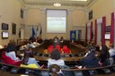 Un momento della presentazione del bando per la cooperazione internazionale