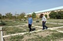 Assessori Urbelli e Guerzoni agli Orti urbani