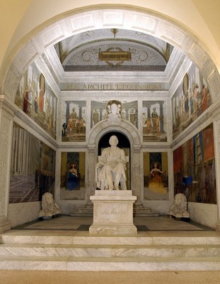 Biblioteca Poletti atrio d'accesso.jpg