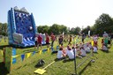 Allievi delle quinte elementari di Modena durante le attività sportive 2