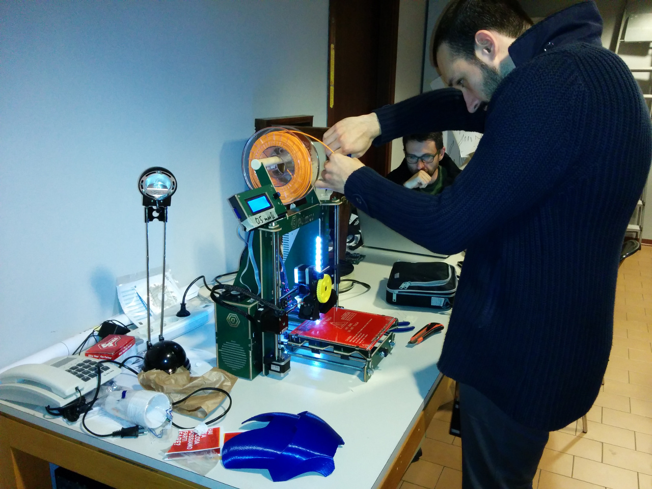 Stampante 3 D al MakeItModena