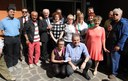 L'assessore Urbelli con volontari, ospiti e promotori di Ca' Nostra