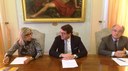 quel gran genio del mio amico 2016 conferenza stampa 030516.JPG