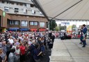 Un momento dell'inaugurazione