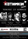 "Kotiomkin live", la locandina dello spettacolo 