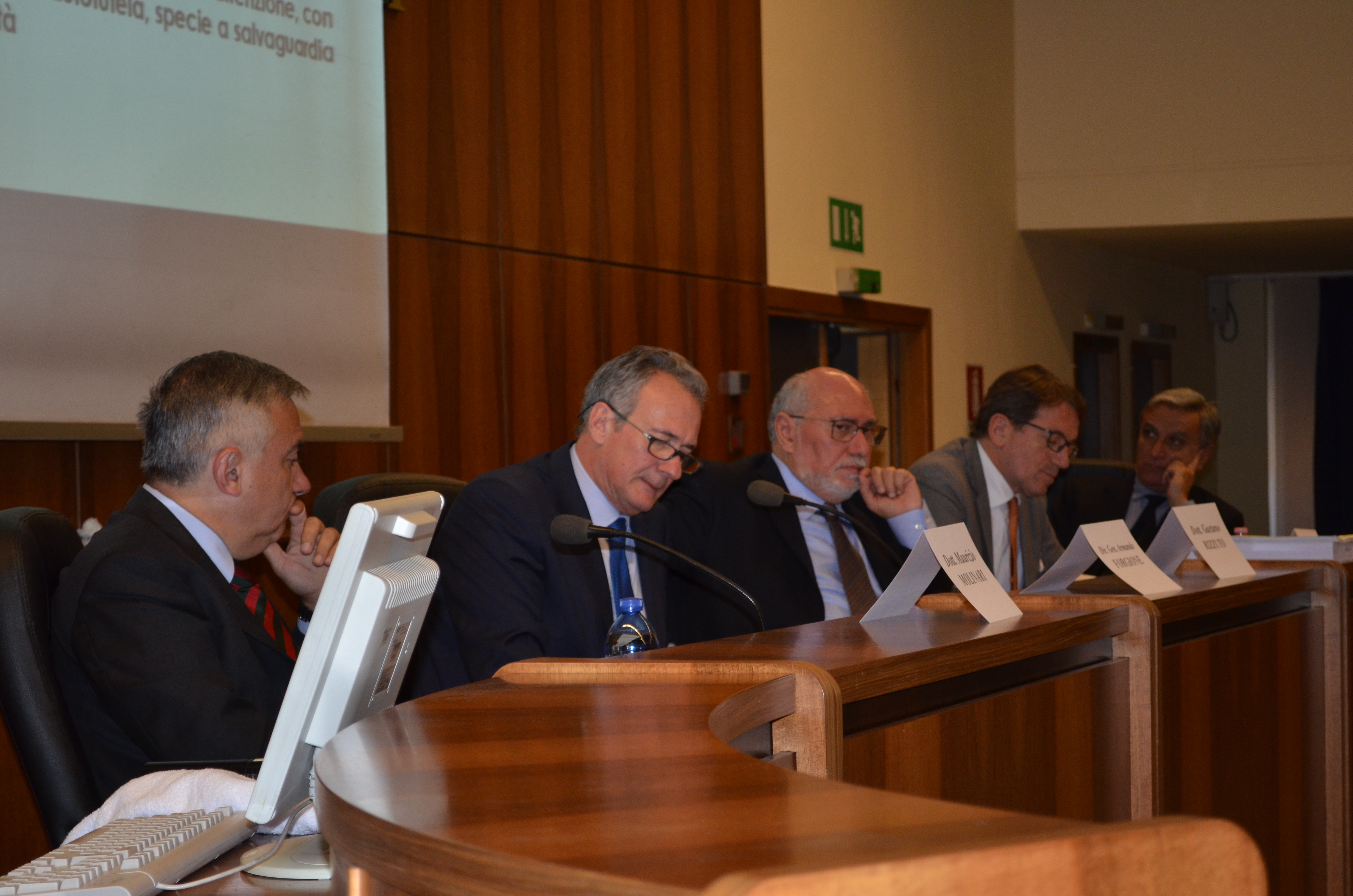 I relatori del corso promosso dalla Questura di Piacenza