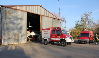 L'Hangar al Parco Ferrari che verrà recuperato