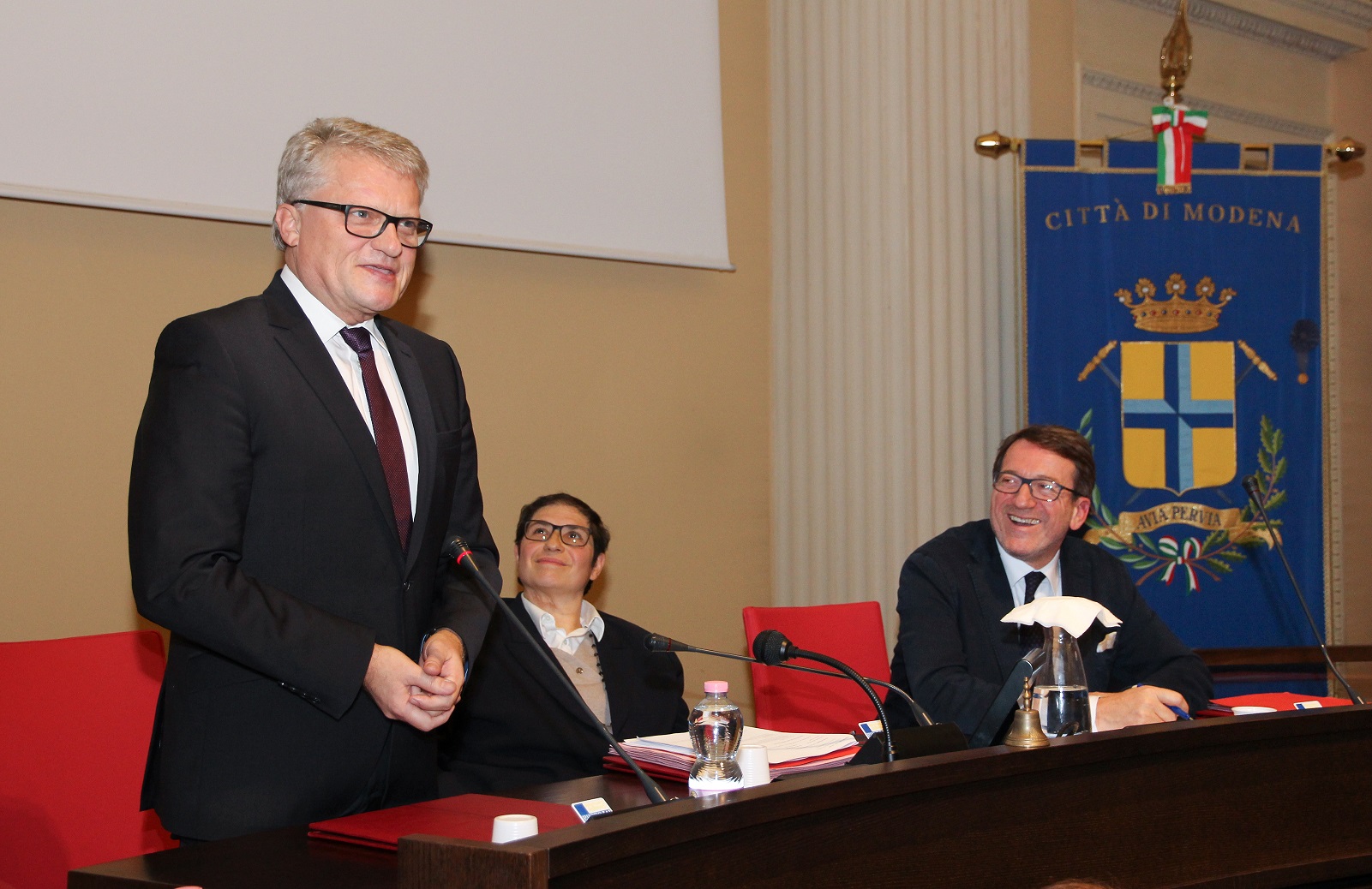 In Consiglio la delegazione di Linz