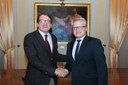 la visita della delegazione di Linz