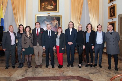 visita della delegazione di Linz