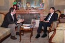 Il sindaco Muzzarelli e il questore Santarelli