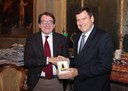 Il sindaco Muzzarelli e il questore Santarelli