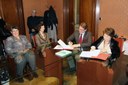 Dichiarazione universale dei diritti dell'umanità, la firma in Municipio