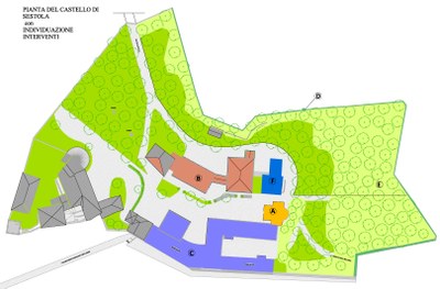 Progetto di intervento sugli edifici del Forte