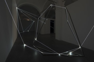 Carlo Bernardini, Oltrelimite, 2017, fibra ottica. Carlo Bernardini, Oltrelimite, 2017, fibra ottica. Foto Roberto Marossi (11).jpg