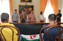 Saharawi a Modena, un momento dell'incontro