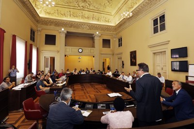 Modena - Matera, un momento dell'incontro in Municipio