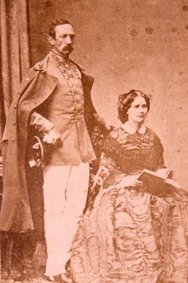 Francesco V Austria Este e Aldegonda di Baviera.jpg