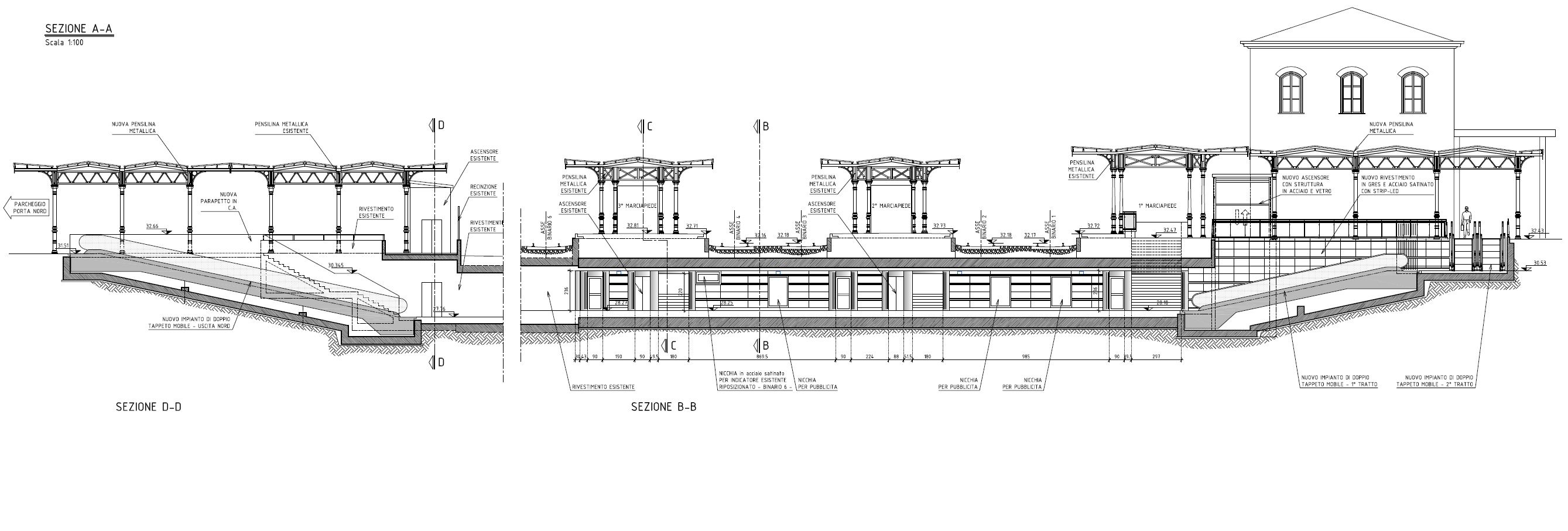 Il progetto del sottopasso ferroviario